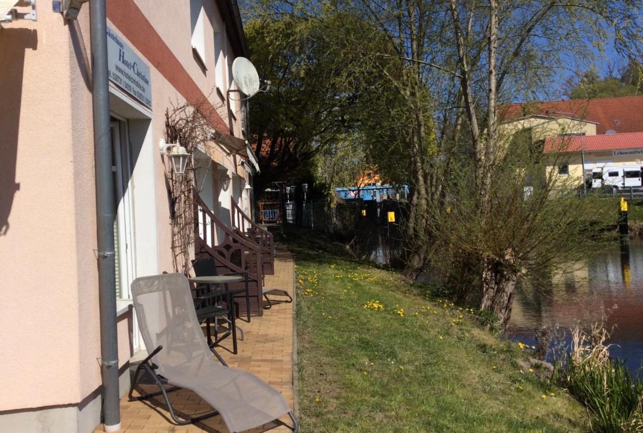 Ferienwohnungen direkt an der Elde Lübz Exterior foto